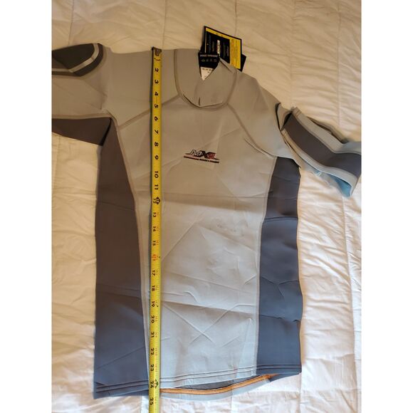 Magic Marine Metalite MX2 Racing Vest Shirt Med Long Sleeved Grey Neoprene NWT - Picture 6 of 9